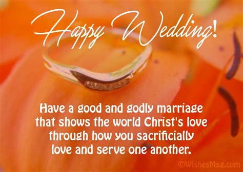 Christian Wedding Wishes And Messages Wishesmsg Wedding Wishes