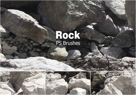 Rock Free Brushes 535 Free Downloads