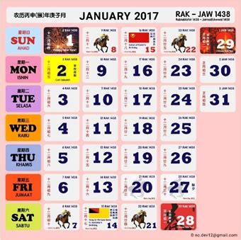 Berikut dikongsikan tiga versi kalendar kuda untuk tahun 2017. Kalendar Kuda 2017 Untuk Download