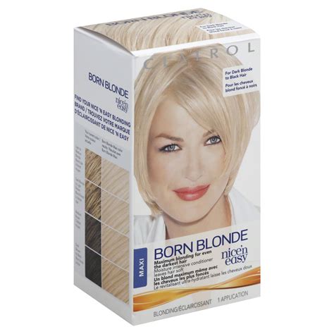 Clairol Nice N Easy Born Blonde Blonding Maxi 1 Application