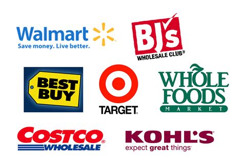 Retail Logos