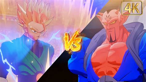 Dragon Ball Z Kakarot Gameplay Gohan Vs Dabura Boss Battle 4k 60fps Youtube