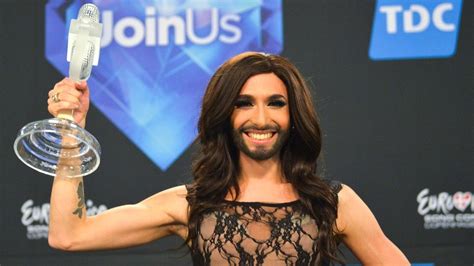 conchita wurst wins eurovision beard and all star observer