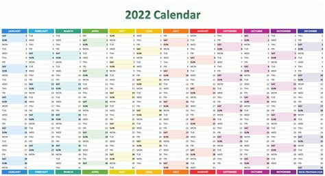 Estreito Liberdade Previsão Calendário 2022 Excel Conforto Girafa