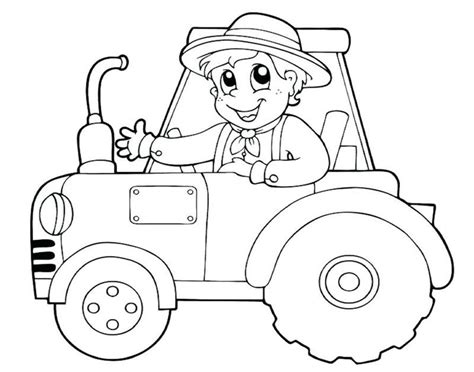 Printable Tractor Coloring Pages For Kids Free Coloring Sheets Insect