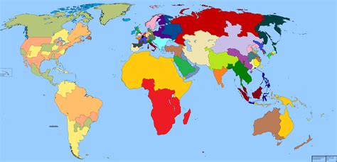 Veja O Mapa Do Mundo Dividido Em Blocos De Us 1 Trilhão Exame