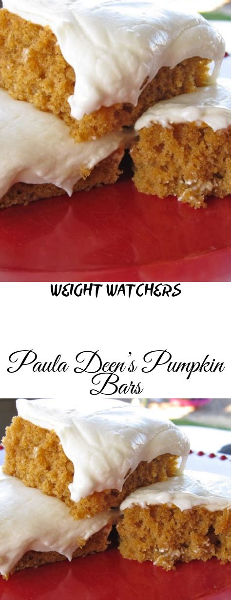 Please allow 10 days for your order to arrive. Paula Deen's Pumpkin Bars | Pumpkin recipes