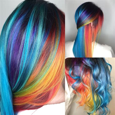 My Rainbow Hair From Cellar Door Salon In Chicago Hair Styles
