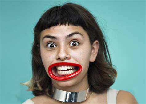 Hyperlip Wearable Plastic Lips That Force The Wearer S Face Into A Bizarre Toothy Grimace