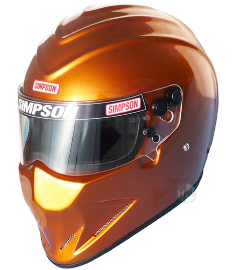 Simpson Diamondback Helmet Snell Sa2015 Copper Bronze
