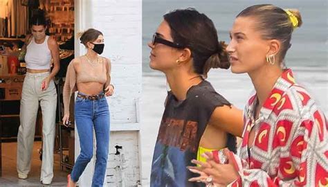 hailey bieber and kendall jenner enjoy dreamy moments during a girls trip to cabo