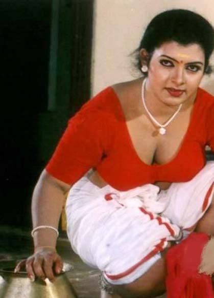 Mallu Sajini Big Boobs In Red Blouse Mallu Masala Masala Photos