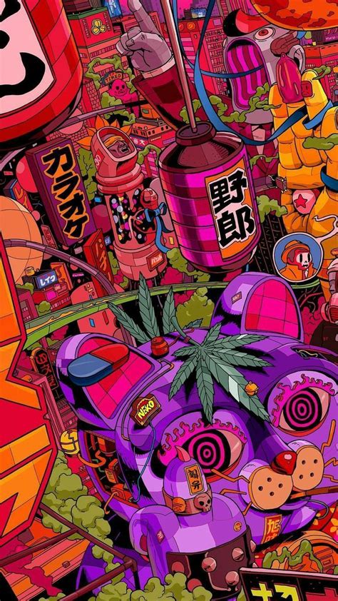 Anime Pop Art Wallpapers Top Free Anime Pop Art Backgrounds Wallpaperaccess