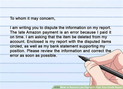 Check spelling or type a new query. 3 Ways to Remove Late Payments from Your Credit Report - wikiHow