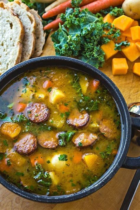 Harvest Stew With Smoked Sausage Whole 30 Recipes Fall Recipes Pot