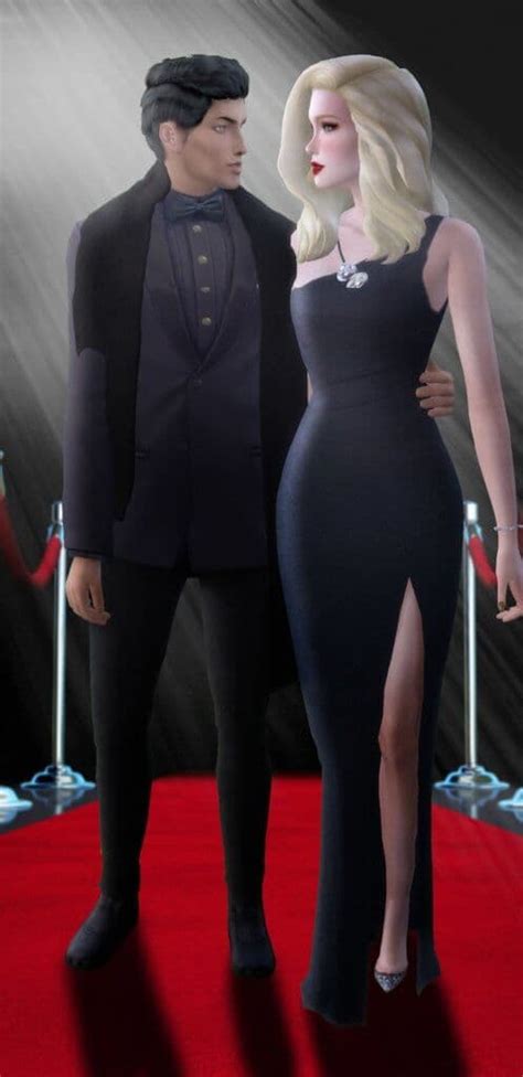 Redcarpet Couple Sims4file