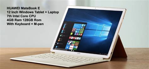 Best Huawei Matebook E 12 Inch Laptoptablet 2 In 1 Notebook Pc With