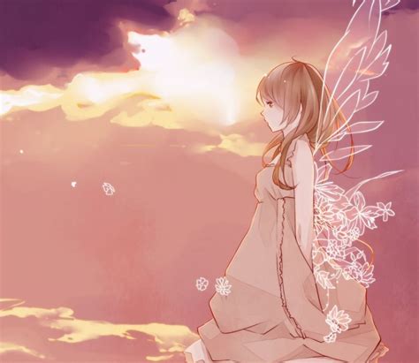 15 Beautiful Anime Angel Girl Wallpaper Baka Wallpaper
