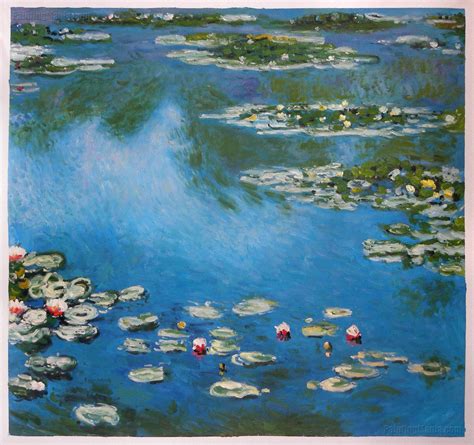 Water Lilies 1906 Claude Monet Hand Painted Oil Paintingwater