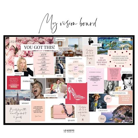 Vision Board Kit Phenomenal Woman Downloadable Lh Agenda Vision Board Kit Creative