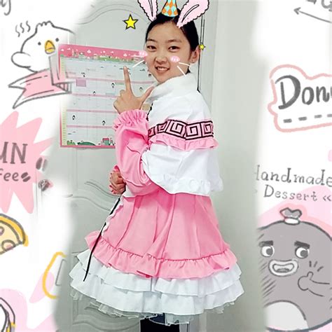 Miss Kobayashi San Dragon Maid Kanna Kamui Cosplay Costume Outfit