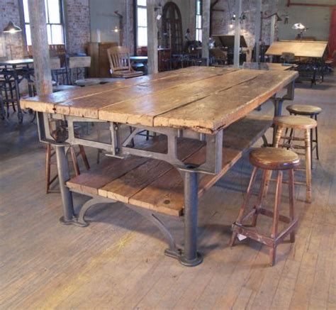 Id Want This As My Kitchen Table Industrial Dining Table Vintage