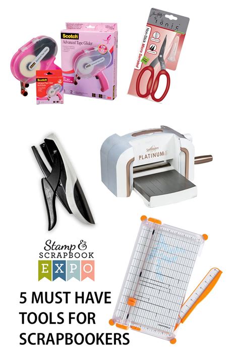 Top 5 Must Have Tools For Scrapbookers Stamp And Scrapbook Expo