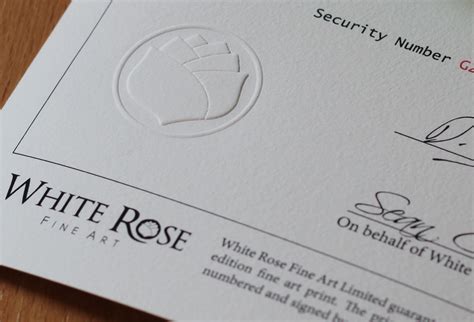 Maybe you would like to learn more about one of these? Certificate Of Authenticity | White Rose Fine Art