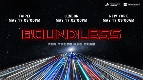 OC3D On Twitter ASUS Planning To Host Their 2022 Boundless ROG Launch