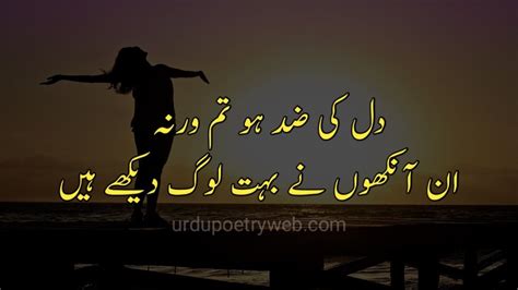 Share your favorite urdu sad poetry pics on the web, facebook, twitter, instagram and blogs. Sad Love Poetry In Urdu-New Sad Poetry In Urdu 2020
