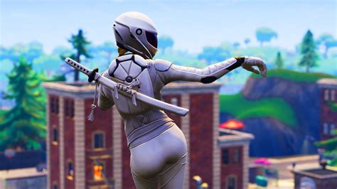 Thicc New Whiteout Skin Performing Hot Dances Emotes Fortnite Youtube