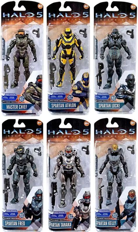 Mcfarlane Toys Halo Guardians Halo 5 Series 1 Set Of 6 Action Figures