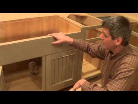 How to install apron sink in existing cabinet. Apron Sink - YouTube