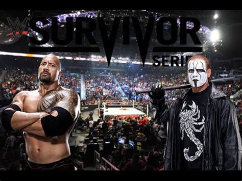 Wwe News On Sting The Rock Showing Up At Survivor Series Youtube