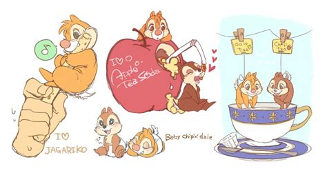 Chip And Dale By Umintsu On Deviantart