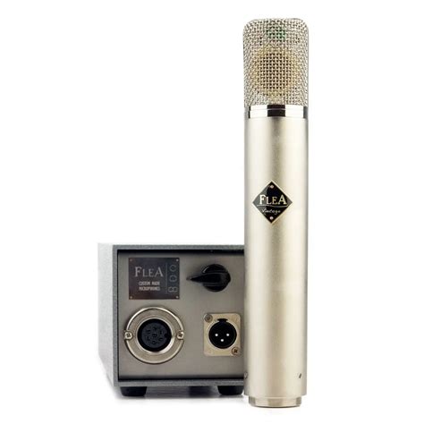 Flea Microphones 12 Multi Pattern Tube Condenser Microphone Vintage
