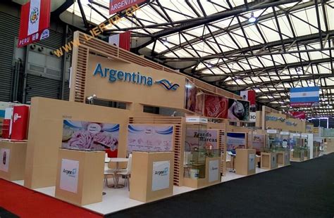 Argentina Pavilion Sial China Country Pavilions Stand Country