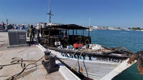 Secretaría De Marina Asegura Cinco Embarcaciones En Progreso Por Pesca