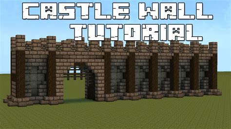 Castle Wall Designs Minecraft Design Talk