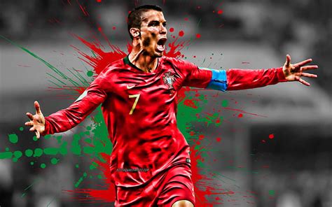 Cristiano Ronaldo Cr7 Portugal National Football Team Number 7