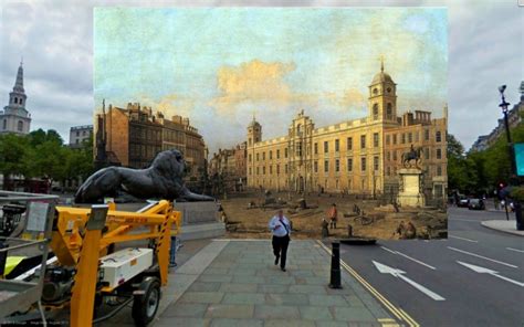 10 Vintage London Paintings Superimposed On Street View Images Urbanist