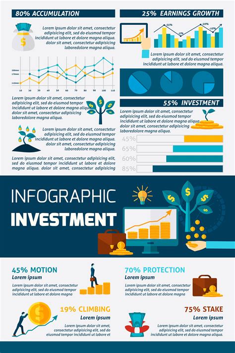 Investment Flat Color Infographic 462086 Vector Art at Vecteezy