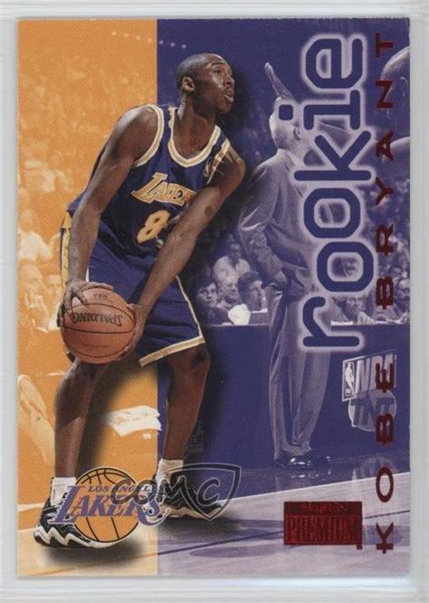 Kobe rookie card values & strategies. 1996 Skybox Premium Star Rubies #203 Kobe Bryant Los ...