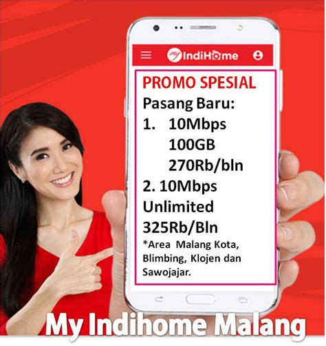 Untuk melihat tarif indihome malang atau melihat paket indihome malang pada di bawah ini IndiHome Kota Malang: MENERIMA PASANG BARU INDIHOME MALANG