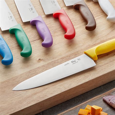 White Handle Chef Knife 10 Choice Webstaurantstore
