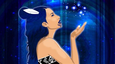 Matariki The Face Of God Goddess In Some Maori Traditions The Star Cluster Of Pleides Is