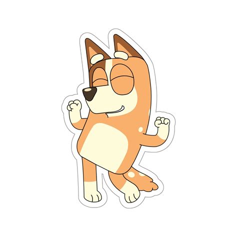 Pegatinas Bailando Bluey Chili - Etsy México