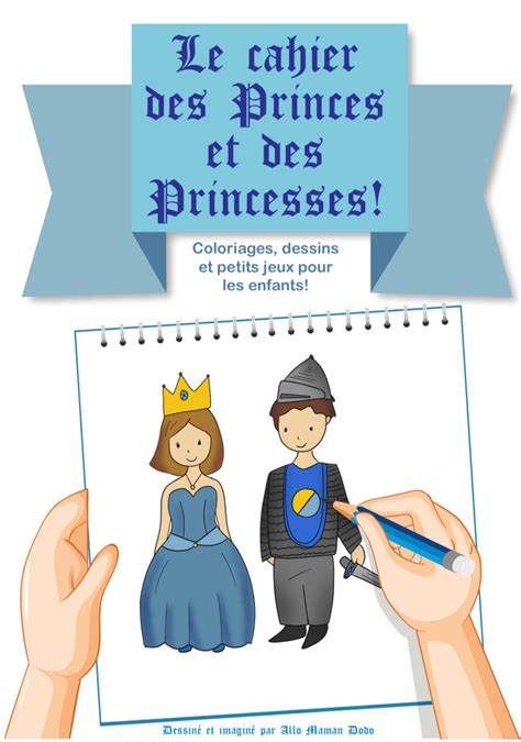 Cahier d activité Princes et Princesses à imprimer Allo Maman Dodo