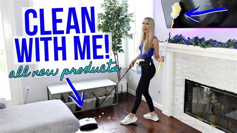 Clean With Me Using All New Products Youtube