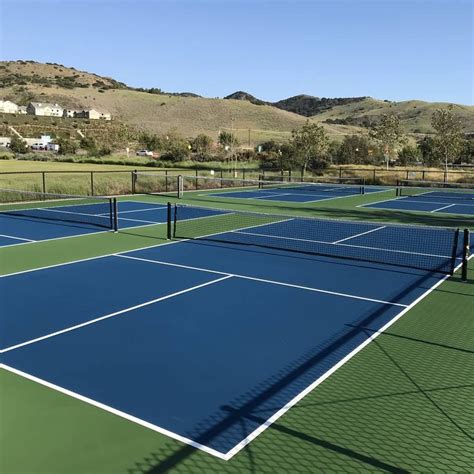 Pickleball Court Surfaces Installed By Pro Surface Sports In Orange Ca